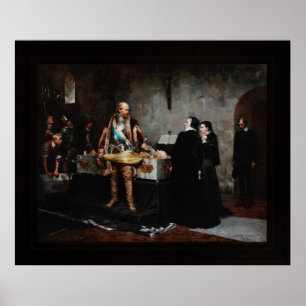 Herzog Karl Insulting the Corpse of Klaus Fleming Poster