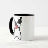 Herzog mit Shaka Zeichen Tasse (Vorderseite Links)