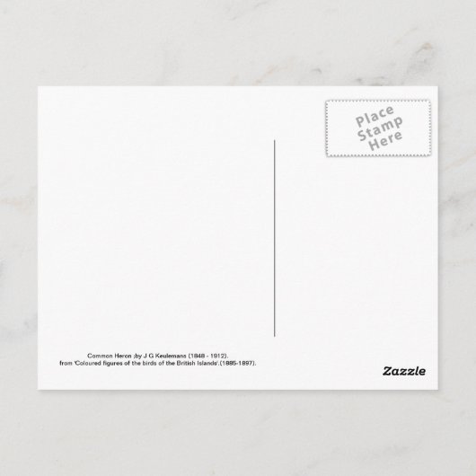 Herzog Postkarte (Rückseite)