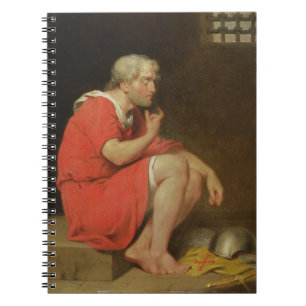 Herzog Robert-(c.1054-1134) von Normandie in Notizblock