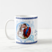 Herzog u. Herzogin der Cambridge-Hochzeits-Tasse Kaffeetasse (Links)