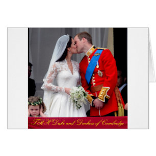 Herzog und Herzogin von Cambridge Royal Wedding