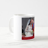 Herzog und Herzogin von Cambridge Royal Wedding Kaffeetasse (Vorderseite Links)