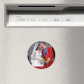 Herzog und Herzogin von Cambridge Royal Wedding Magnet (In Situ (Geschirrspüler))