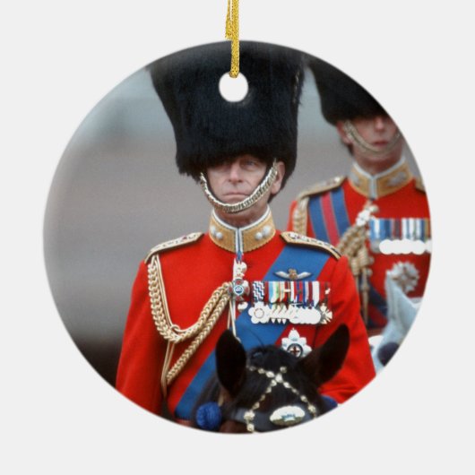 Herzog von Edinburgh Keramikornament (Hinten)