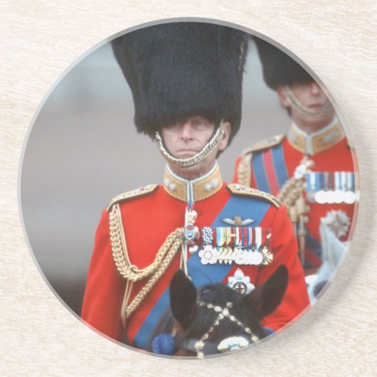 Herzog von Edinburgh Sandstein Untersetzer (Vorne)