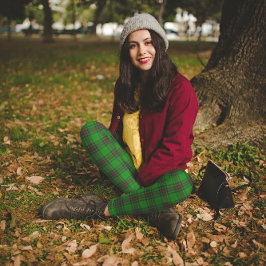 Herzog von Fife grüner Tartan Leggings