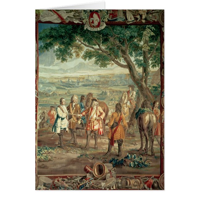 Herzog von Marlborough am Fall von Lille im (Vorne)
