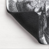 Herzog von Monmouth voranbringend auf Taunton Mousepad (Ecke)