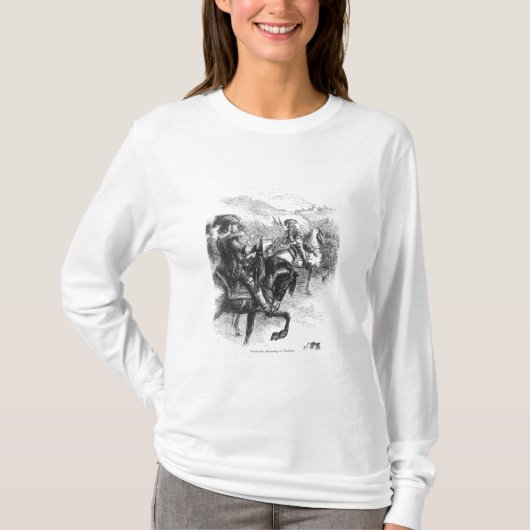 Herzog von Monmouth voranbringend auf Taunton T-Shirt (Vorderseite)