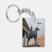 Herzog von Wellington Statue, Akryllischer Schlüss Schlüsselanhänger (Vorderseite links)