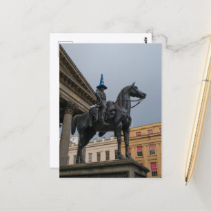 Herzog von Wellington Statue, Glasgow Postcard Postkarte