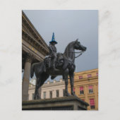 Herzog von Wellington Statue, Glasgow Postcard Postkarte (Vorderseite)