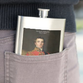 Herzog von Wellington Waterloo Flachmann (Beispiel)