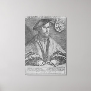 Herzog Wilhelm V von Cleve, 1540 Leinwanddruck