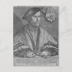 Herzog Wilhelm V von Cleve, 1540 Postkarte