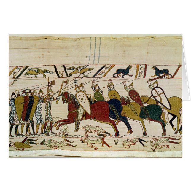 Herzog William Exhorts seine Truppen (Vorderseite (Horizontal))