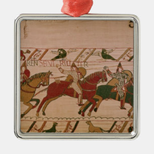 Herzog William Exhorts seine Truppen Silbernes Ornament