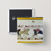 Herzog William fragt wesentliches Button (Vorne & Hinten)