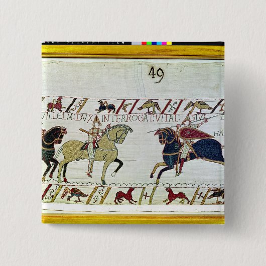 Herzog William fragt wesentliches Button (Vorderseite)