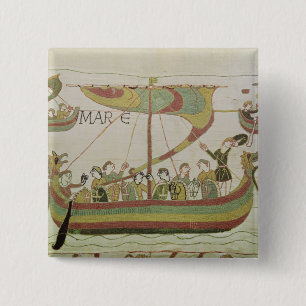 Herzog William von Normandie kreuzt das Meer Button