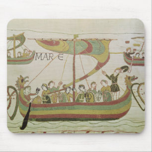 Herzog William von Normandie kreuzt das Meer Mousepad