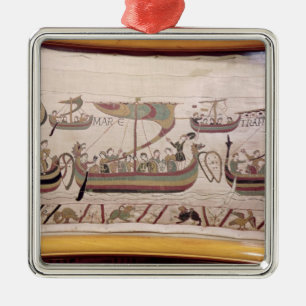 Herzog William von Normandie Silbernes Ornament