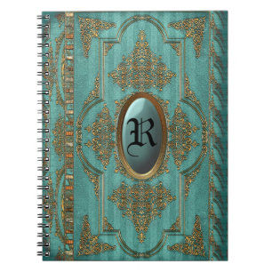 Herzogin Victorian Cool Monogram Notizblock