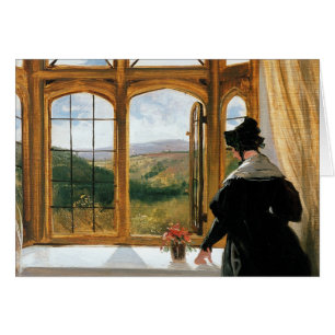 Herzogin von Abercorn schauend aus einem Fenster