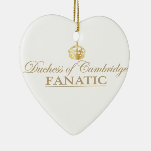 Herzogin von Cambridge Fanatic Keramik Ornament (Rechts)