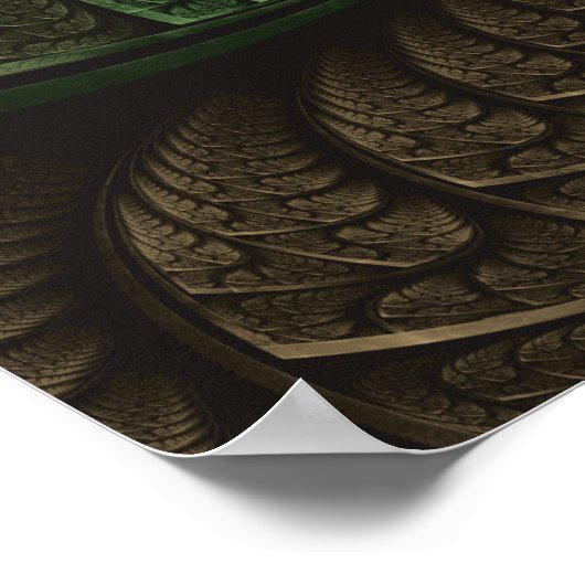 Herzogin von Sauchiehall Poster (Ecke)