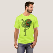 Herzogin von Windsor Flamingo Brooch T-Shirt (Vorne ganz)