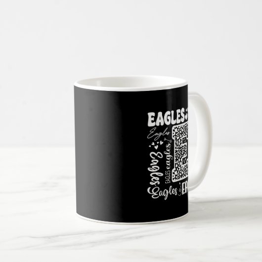 Herzogteam Eagles Schule Essen für Männer Frauen Kaffeetasse (VorderseiteRechts)