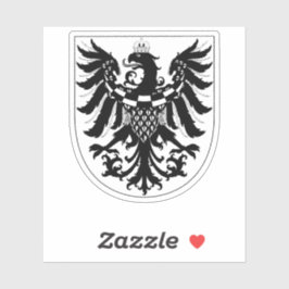 Herzogtum Krain Monochrome Heraldische Kunst Aufkleber