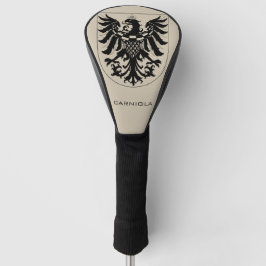 Herzogtum Krain Monochrome Heraldische Kunst Golf Headcover