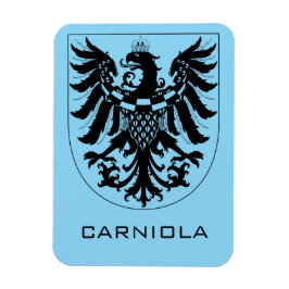 Herzogtum Krain Monochrome Heraldische Kunst Magnet