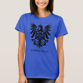 Herzogtum Krain Monochrome Heraldische Kunst T-Shirt