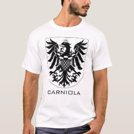 Herzogtum Krain Monochrome Heraldische Kunst T-Shirt