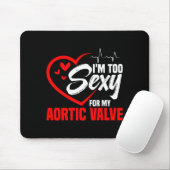 Herzoperation zur Aortenklappenersatz Aortenklappe Mousepad (Mit Mouse)
