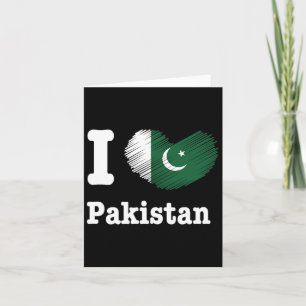 Herzpakistan Azadi Mubarak Dil Flaggentag Proud Ro Karte