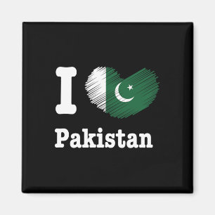 Herzpakistan Azadi Mubarak Dil Flaggentag Proud Ro Magnet