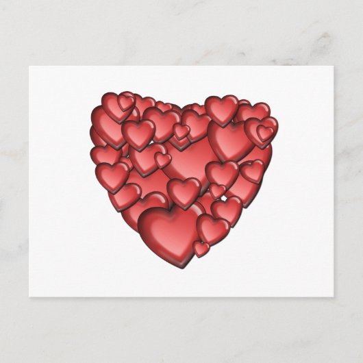 Herzpartie Postkarte (Vorderseite)