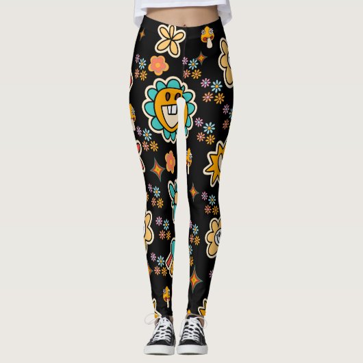 HERZPATTER LEGGINGS (Vorderseite)