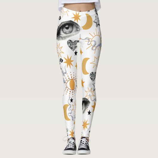 HERZPATTER LEGGINGS (Vorderseite)