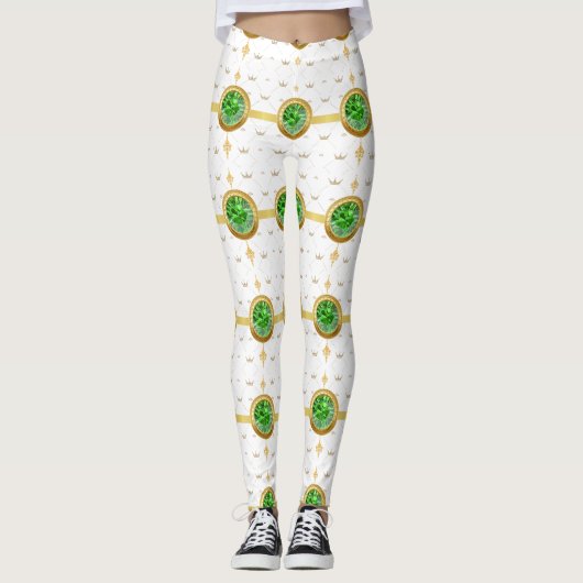 HERZPATTER LEGGINGS (Vorderseite)