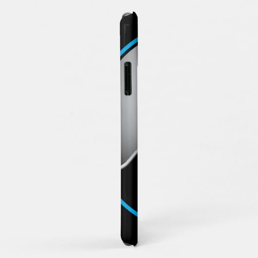 Herzpferde / Hazy Moon (blau) Case-Mate iPhone Hülle (Hinten/Rechts)