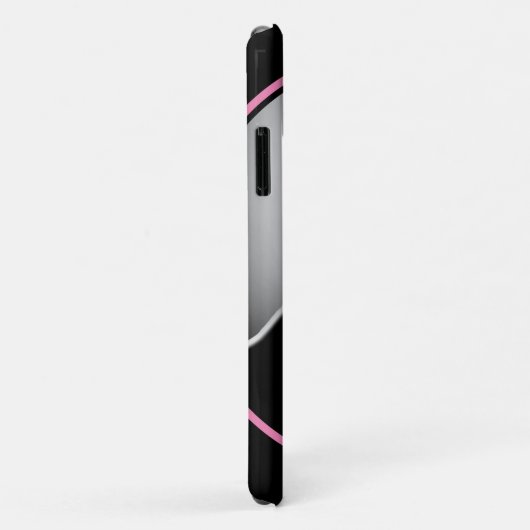 Herzpferde / Hazy Moon (rosa) Case-Mate iPhone Hülle (Hinten/Rechts)