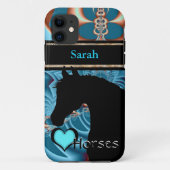 Herzpferde III individuell anpassbar (Dreamz 4) Case-Mate iPhone Hülle (Rückseite)
