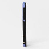 Herzpferde III (lila/blau) Case-Mate iPhone Hülle (Hinten/Links)