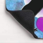 Herzpferde V (blau/grün) Mousepad (Ecke)